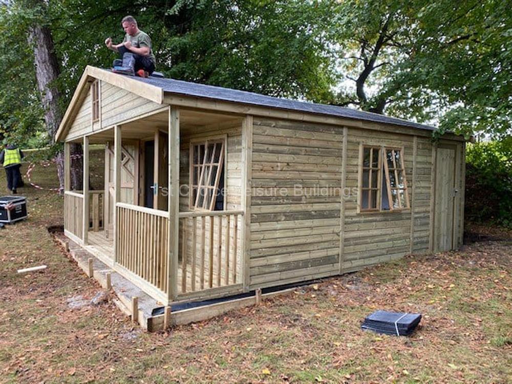 1st Choice Platinum Special Pressure Treated Timber Bespoke Garden Buildings With Free Assembly 10
