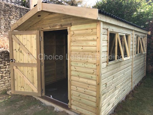 Fully Bespoke Garden Shed Delivered with Free Installation To Our Customer In Crawley