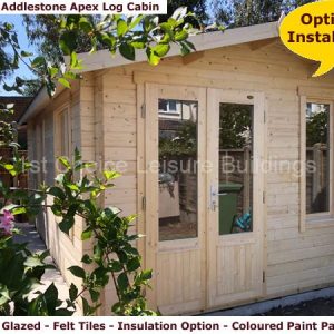 Trentan Addlestone Apex Log Cabin