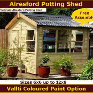 Platinum Alresford 8x8 Potting Shed 1.