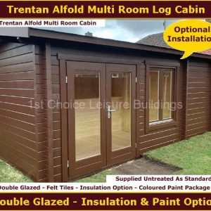 Trentan Alfold Multi Room Log Cabin 1.