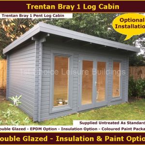 Trentan Bray 1 Pent Log Cabin 1.
