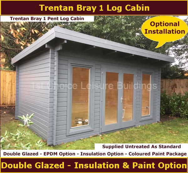 Trentan Bray 1 Pent Log Cabin 1.