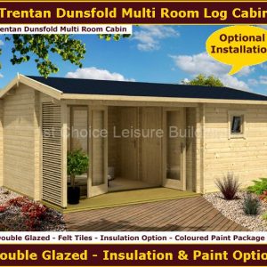 Trentan Dunsfold Multi Room Log Cabin 1.