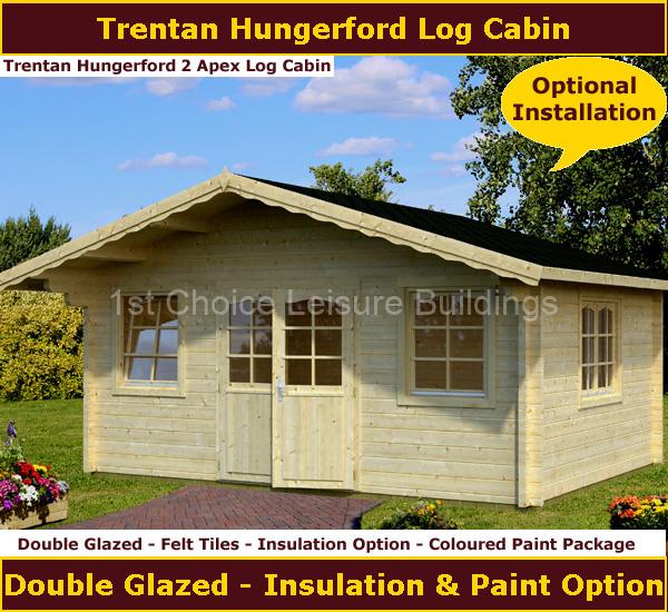 Trentan Hungerford 2 Apex Log Cabin 1.