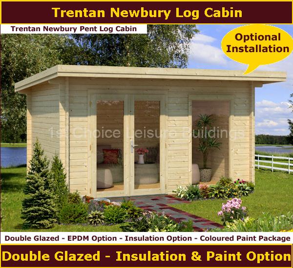 Trentan Newbury Pent Log Cabin 1.