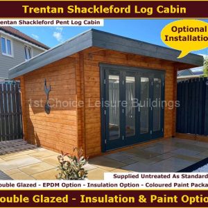 Trentan Shackleford Pent Log Cabin 1.