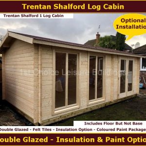 Trentan Shalford 1 Apex Log Cabin 1.
