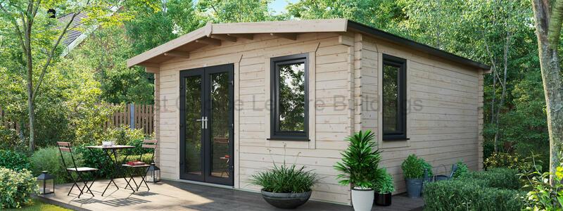 16х14 Humber Chalet Log Cabin DDW