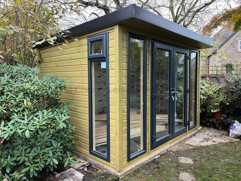 Royal Buckingham Pent Garden Room Office under 2.5m tall
