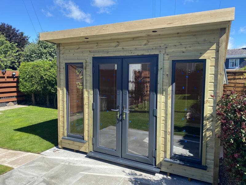 Platinum Odiham Garden Room Office with free installation 7