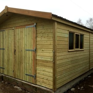 Platinum Basingstoke 20 X12 Wooden Garage.