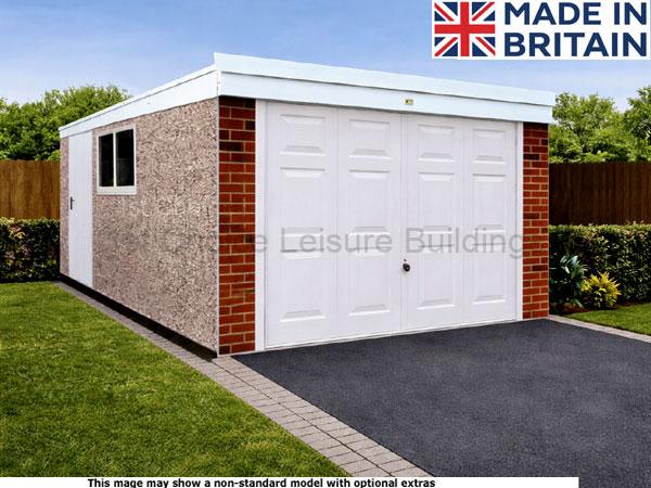 image of Lidget Deluxe Pent Concrete garage