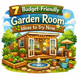 7 Budget-Friendly Garden Room Ideas to Try Now