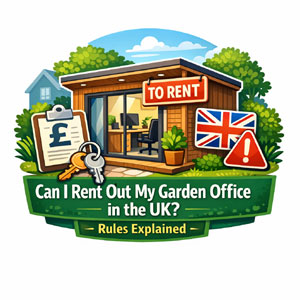 Can I Rent Out My Garden Office in the UK? Rules Explained