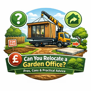 Can You Relocate a Garden Office? Pros, Cons & Practical Advice