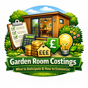 Garden room cost calculator and planning tools
