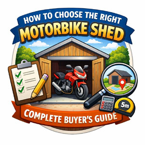 How to Choose the Right Motorbike Shed – Complete Buyer’s Guide