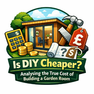 Is DIY cheaper for garden buildings? A cost analysis