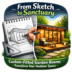 From Sketch to Sanctuary: How Custom-Fitted Garden Rooms Transform Your Outdoor Space