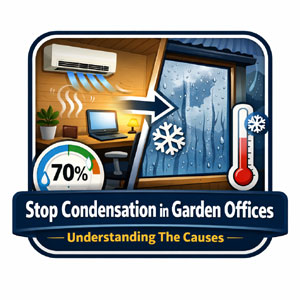 How To Stop Condensation in Garden Offices By Understanding The Causes