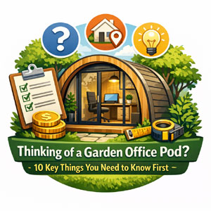 Thinking of a Garden Office Pod? 10 Key Things You Need to Know First