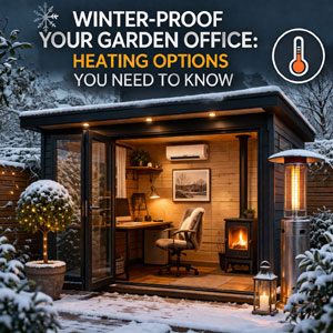 Winter-Proof Your Garden Office: Heating Options You Need to Know