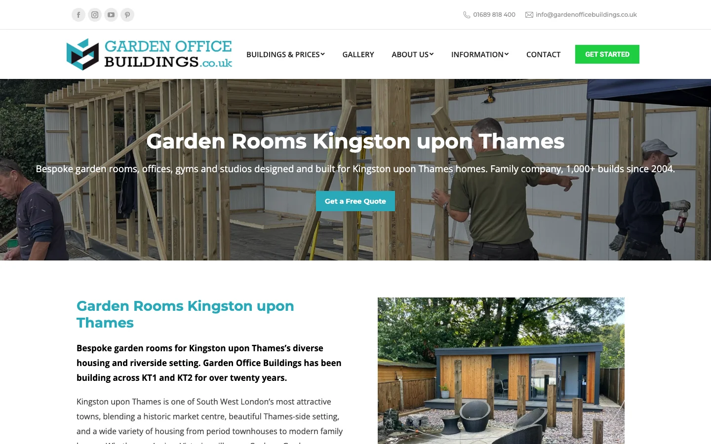 Garden Office Buildings — Kingston offering