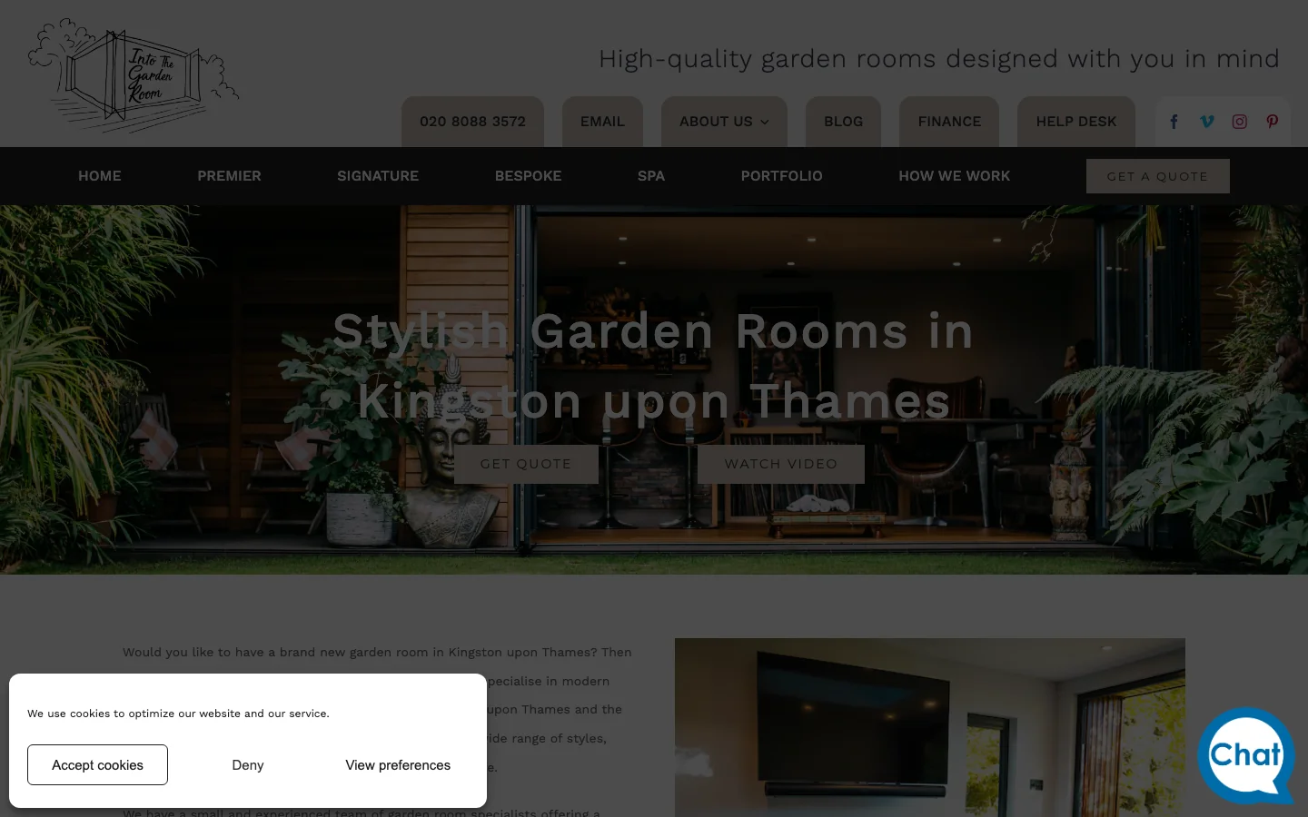 Into The Garden Room — Kingston offering
