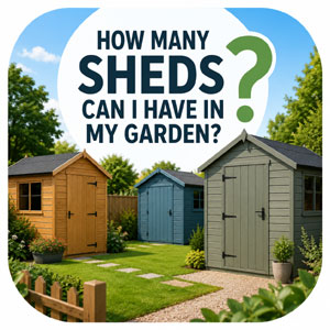 How Many Sheds Can I Have in My Garden?