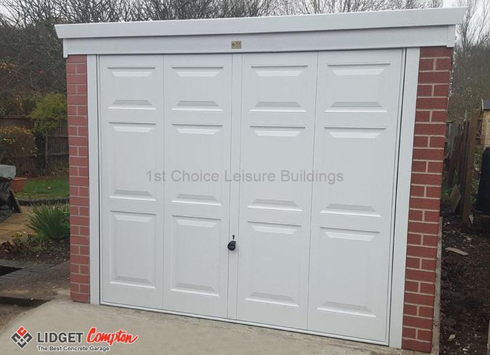 Lidget Deluxe Pent concrete garage 6