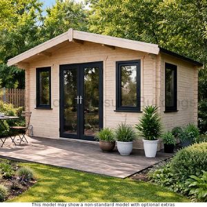 Humber Gable Apex Log Cabin – 1st Choice Leisure Buildings