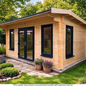 Humber Long Ridge Apex Log Cabin – 1st Choice Leisure Buildings