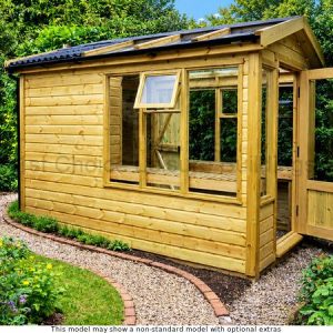 Platinum Bramdean Greenhouse Shed – 1st Choice Leisure Buildings