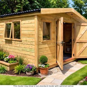 Platinum Fareham Reverse Apex Workshop Pc – 1st Choice Leisure Buildings
