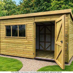 Platinum Southampton Pent Workshop Pc – 1st Choice Leisure Buildings