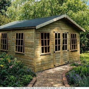 Platinum Winchester Reverse Apex Georgian Garden Room – 1st Choice Leisure Buildings