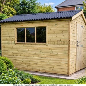 Sapphire Cadnam Tall Height Apex Shed – 1st Choice Leisure Buildings