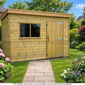 Sapphire Cadnam Tall Height Pent Shed – 1st Choice Leisure Buildings