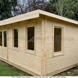 Trentan Banstead Mono Pitch Pent Log Cabin – 1st Choice Leisure Buildings