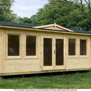 Trentan Bisley Clockhouse Log Cabin – 1st Choice Leisure Buildings