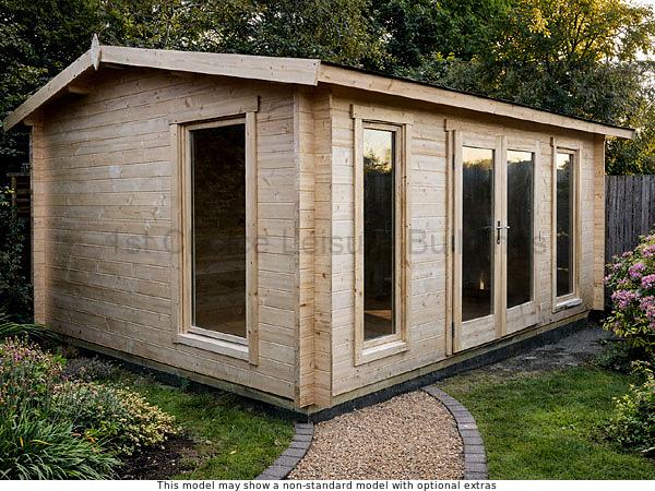 Chertsey Apex Cabin 1 Trentan Chertsey Gable Apex Log Cabin – 1st Choice Leisure Buildings