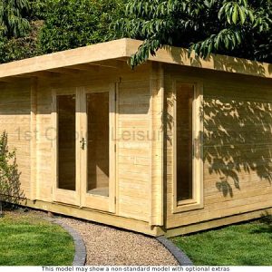 Trentan Chessington Multi Room Log Cabin – 1st Choice Leisure Buildings