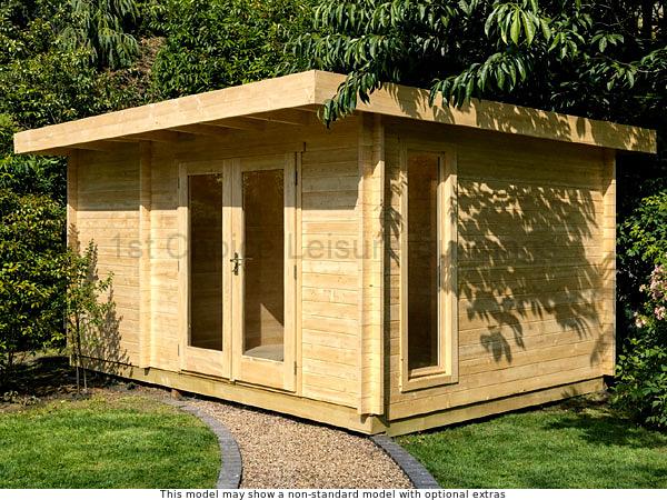 Chessington Cabin Shed Combi 1 Trentan Chessington Multi Room Log Cabin – 1st Choice Leisure Buildings