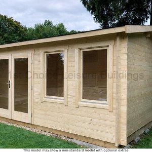 Trentan Eton Gable Apex Log Cabin – 1st Choice Leisure Buildings