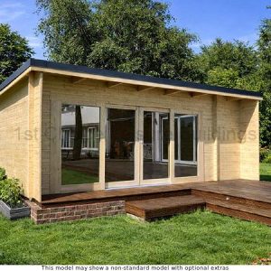 Trentan Ripley Multi Room Log Cabin – 1st Choice Leisure Buildings