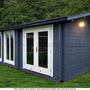 Trentan Shalford Gable Apex Log Cabin – 1st Choice Leisure Buildings