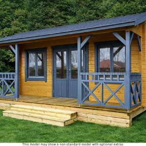 Trentan Shere Gable Apex Log Cabin – 1st Choice Leisure Buildings